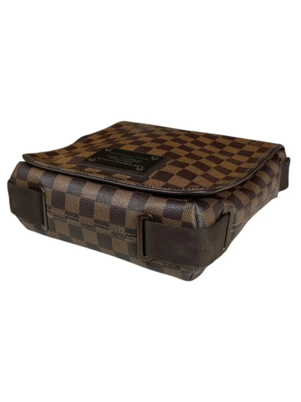 Louis Vuitton Brooklyn PM Damier Shoulder Bag Canvas Brown Vintage